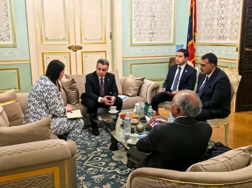 Prospects for cooperation with IBM were discussed