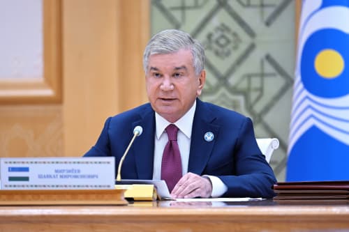 Address by the President of the Republic of Uzbekistan Shavkat Mirziyoyev at the meeting of the Council of Heads of State of the Commonwealth of Independent States