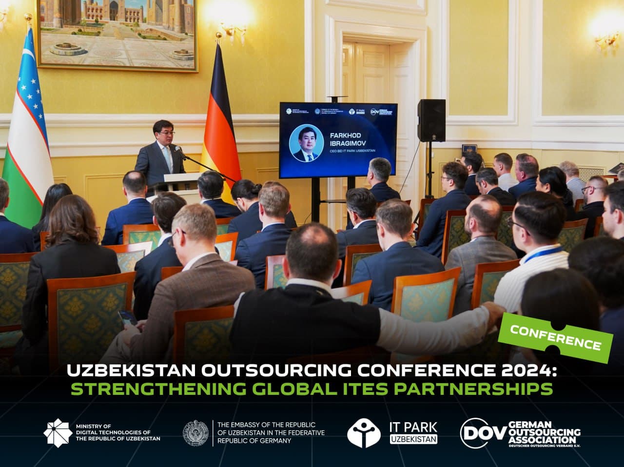 Uzbekistan Outsourcing Conference 2024: Global ITES hamkorlikni mustahkamlash