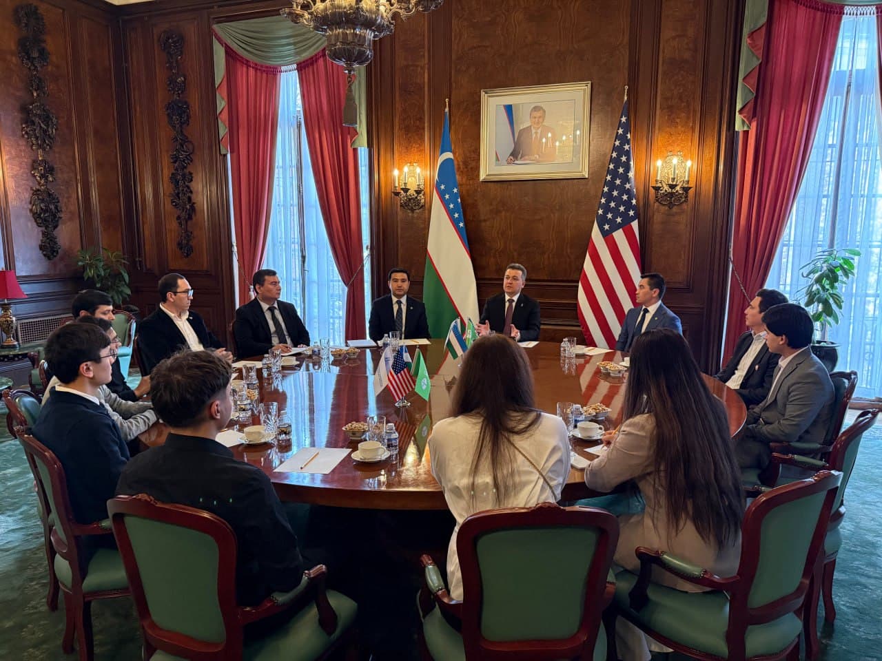 AQShda vatandoshlar bilan xorijdagi salohiyatli kadrlarni milliy IT ekotizimiga jalb qilish maqsadida uchrashuv o‘tkazildi