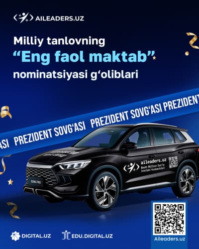 Mingga yaqin g‘oliblarni qamrab olgan mega loyiha — “Milliy tanlov” natijalari eʼlon qilindi