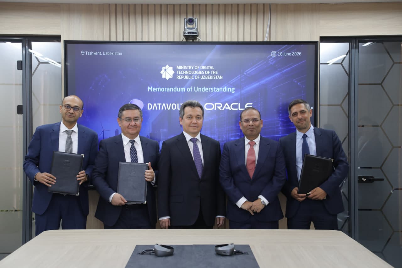 Ministry of Digital Technologies, Oracle and DataVolt Sign Memorandum of Cooperation