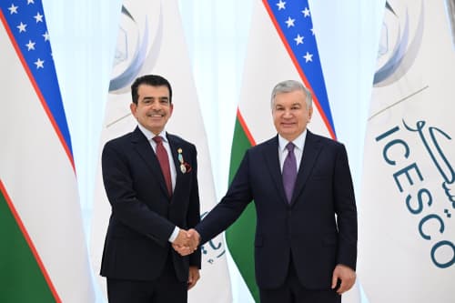 President Shavkat Mirziyoyev advocates expanding cooperation with ICESCO