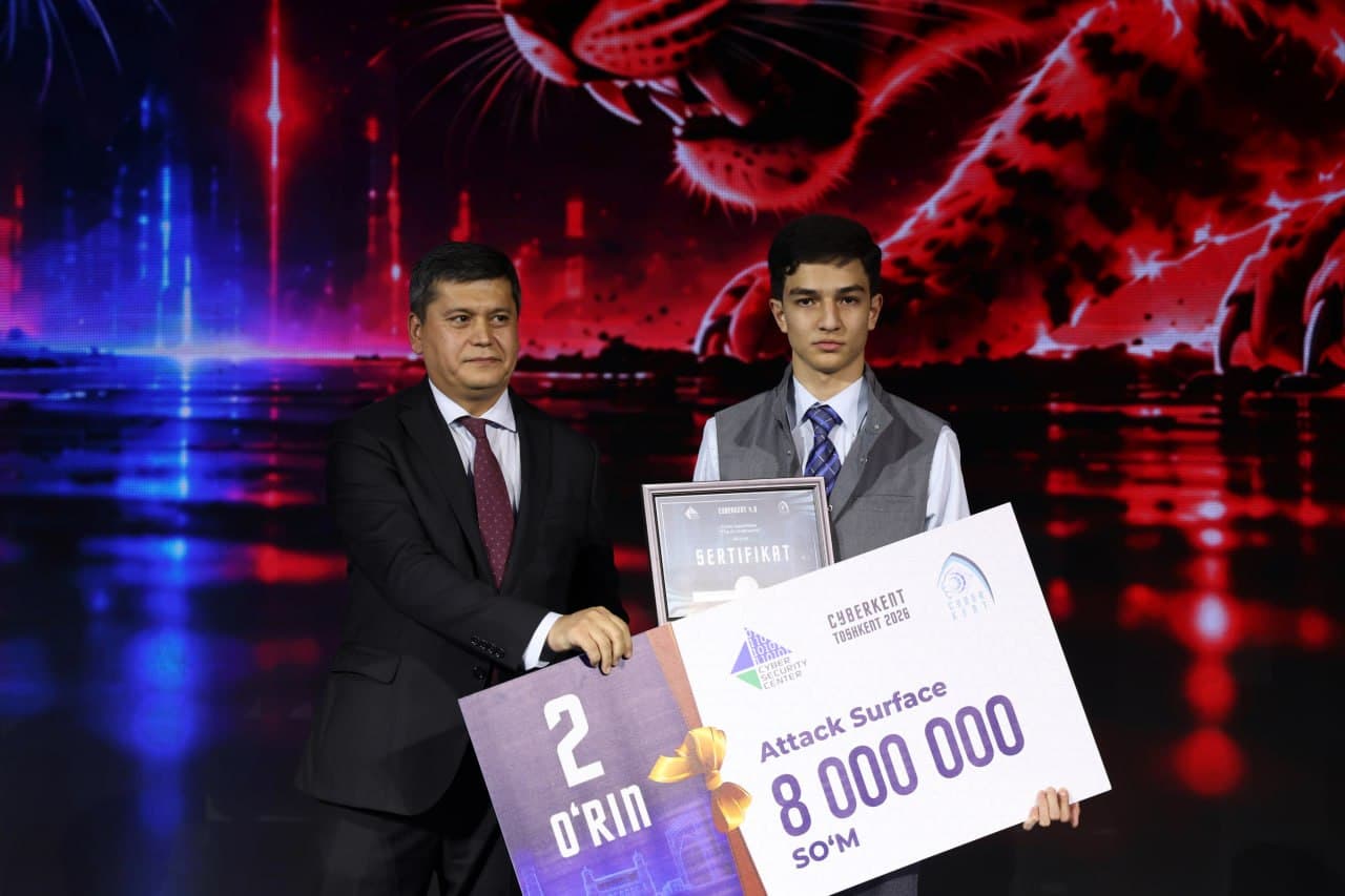 Cyber University vakillari “Cyberkent 4.0” musobaqasida yuqori natijalarni qayd etdi