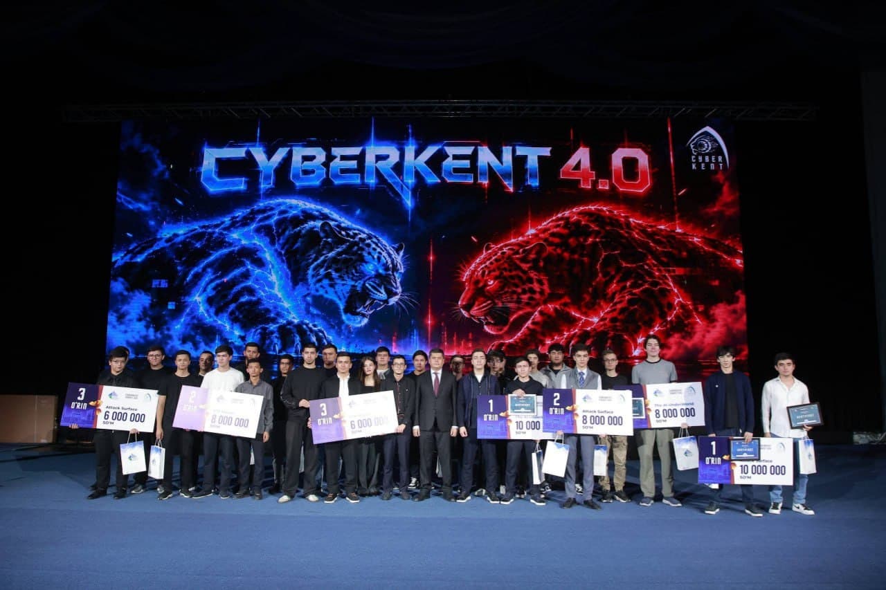 Cyber University vakillari “Cyberkent 4.0” musobaqasida yuqori natijalarni qayd etdi