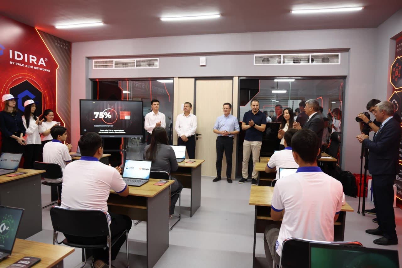 Cyber Universityda Palo Alto Networks laboratoriyasi ishga tushirildi