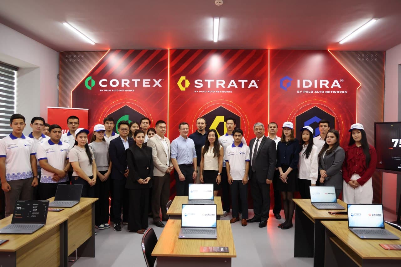 Cyber Universityda Palo Alto Networks laboratoriyasi ishga tushirildi